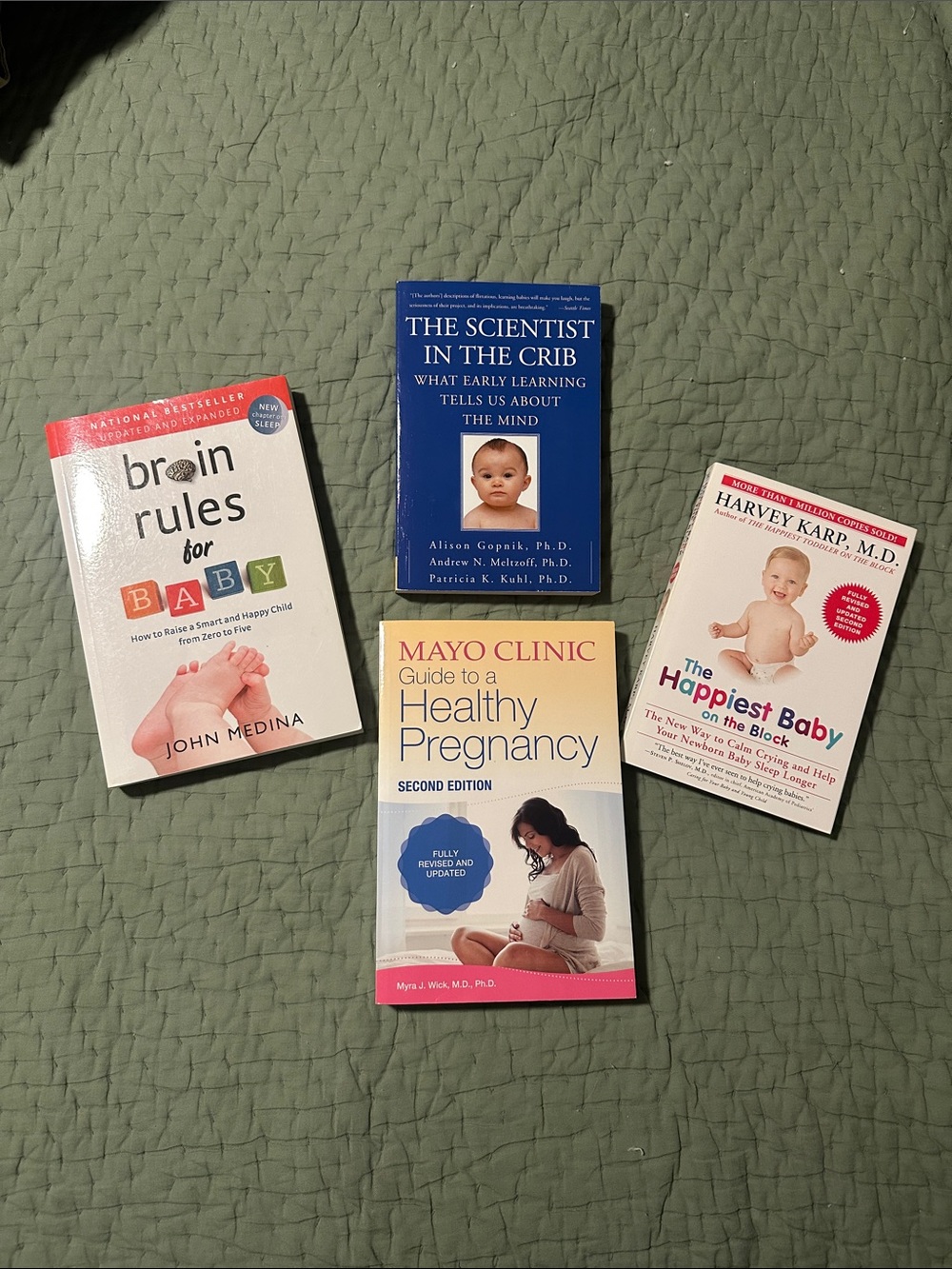 Set of 4 Baby & Pregnancy Books